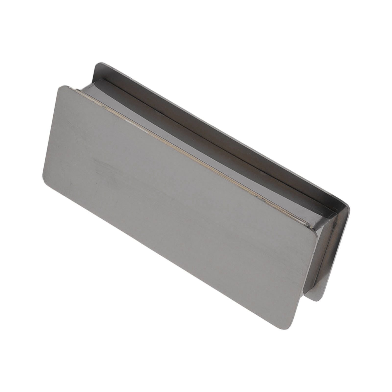 Toothpick Holder Stainless Steel Rectangular Toothpick Holder with Lid for Home Bar Hotel Restaurant Silvery V1294-YM0512-3118220282812