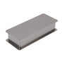 Toothpick Holder Stainless Steel Rectangular Toothpick Holder with Lid for Home Bar Hotel Restaurant Silver V1294-YM0512-3118220282814