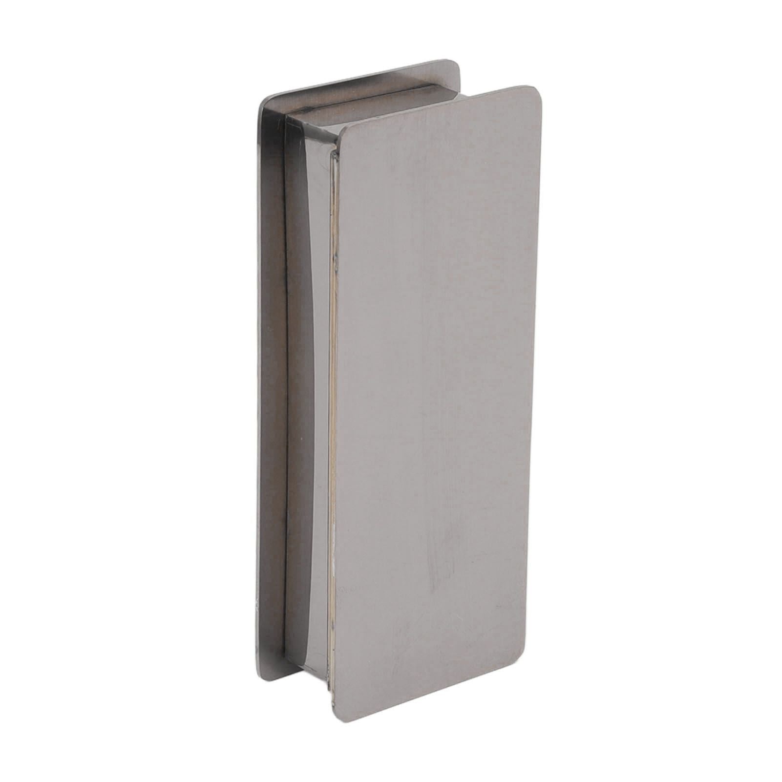 Toothpick Holder Stainless Steel Rectangular Toothpick Holder with Lid for Home Bar Hotel Restaurant Silver V1294-YM0512-3118220282814