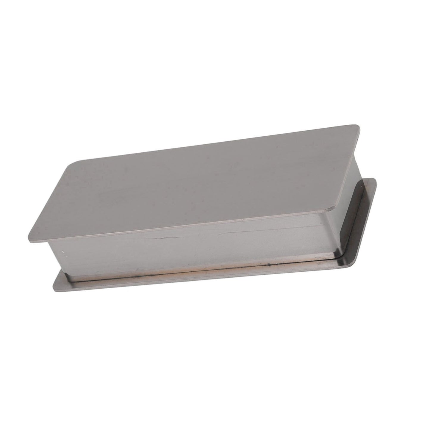 Toothpick Holder Stainless Steel Rectangular Toothpick Holder with Lid for Home Bar Hotel Restaurant Silver V1294-YM0512-3118220282814