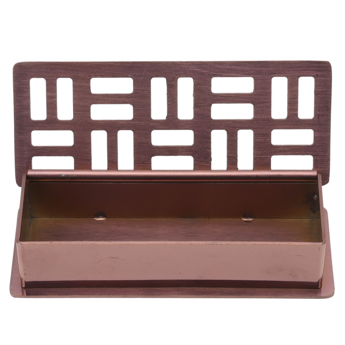 Stainless Steel Toothpick Holder Hollowed Out Rust Prevention Rectangle Toothpick Box for Restaurant Hotels V1294-YM0512-3118220282911