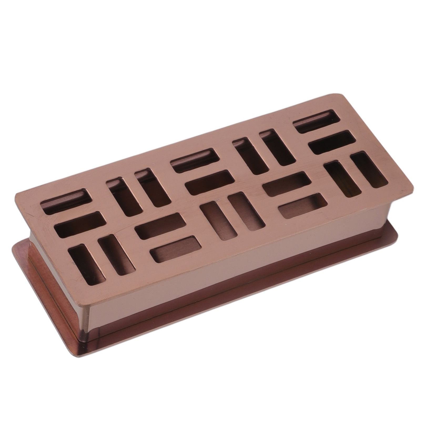 Stainless Steel Toothpick Holder Hollowed Out Rust Prevention Rectangle Toothpick Box for Restaurant Hotels V1294-YM0512-3118220282911