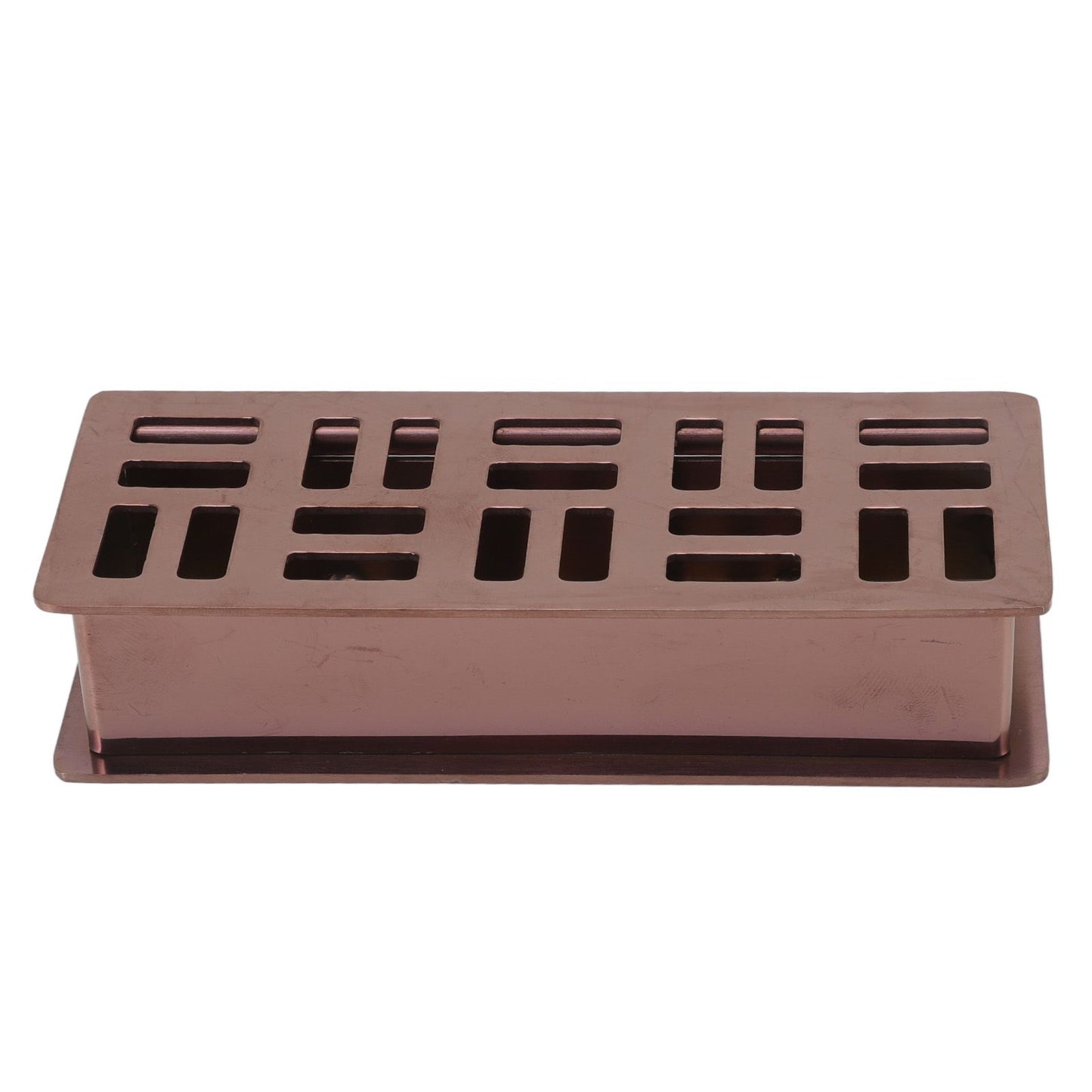 Stainless Steel Toothpick Holder Hollowed Out Rust Prevention Rectangle Toothpick Box for Restaurant Hotels V1294-YM0512-3118220282911