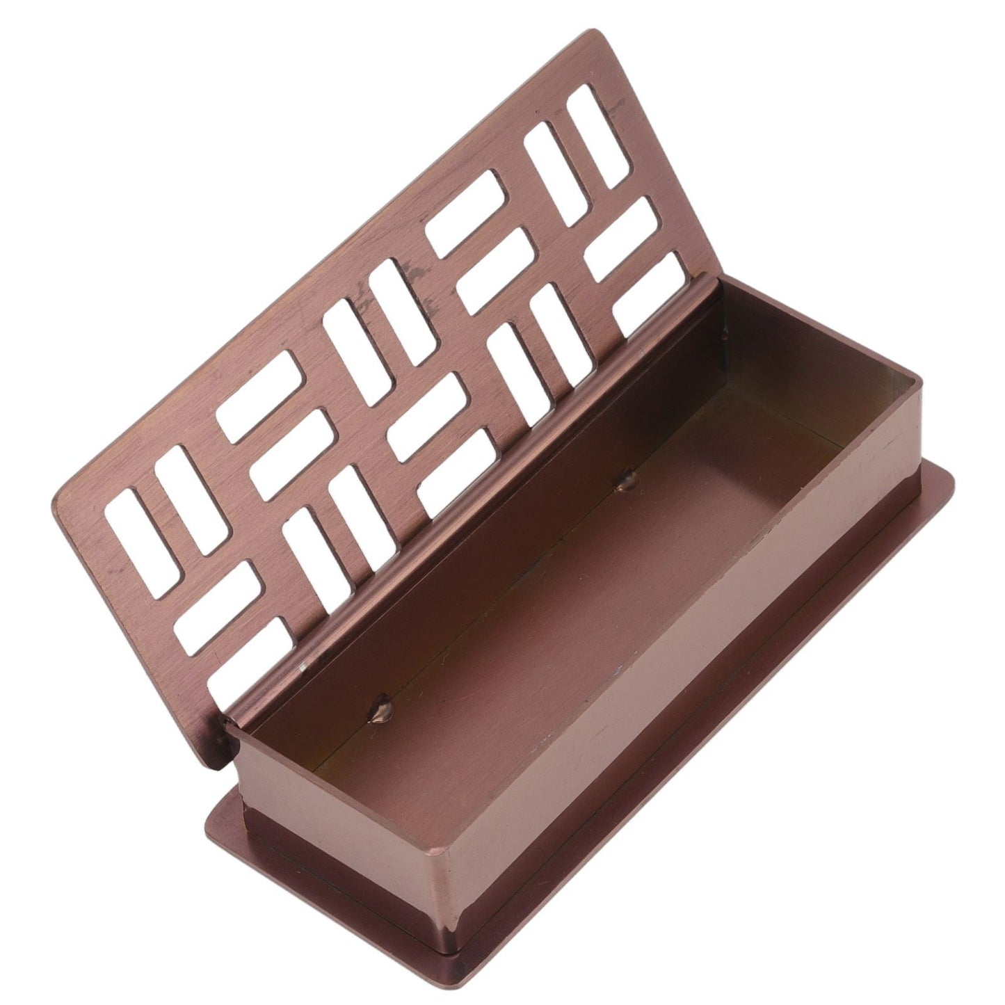 Stainless Steel Toothpick Holder Hollowed Out Rust Prevention Rectangle Toothpick Box for Restaurant Hotels V1294-YM0512-3118220282911
