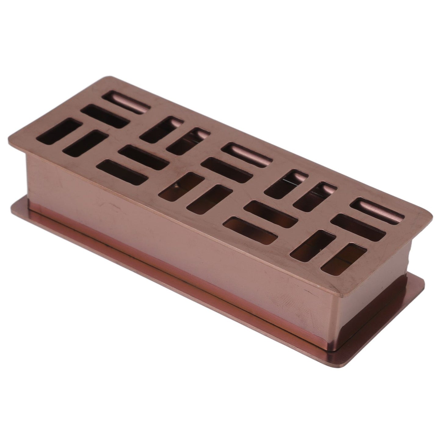 Stainless Steel Toothpick Holder Hollowed Out Rust Prevention Rectangle Toothpick Box for Restaurant Hotels V1294-YM0512-3118220282911