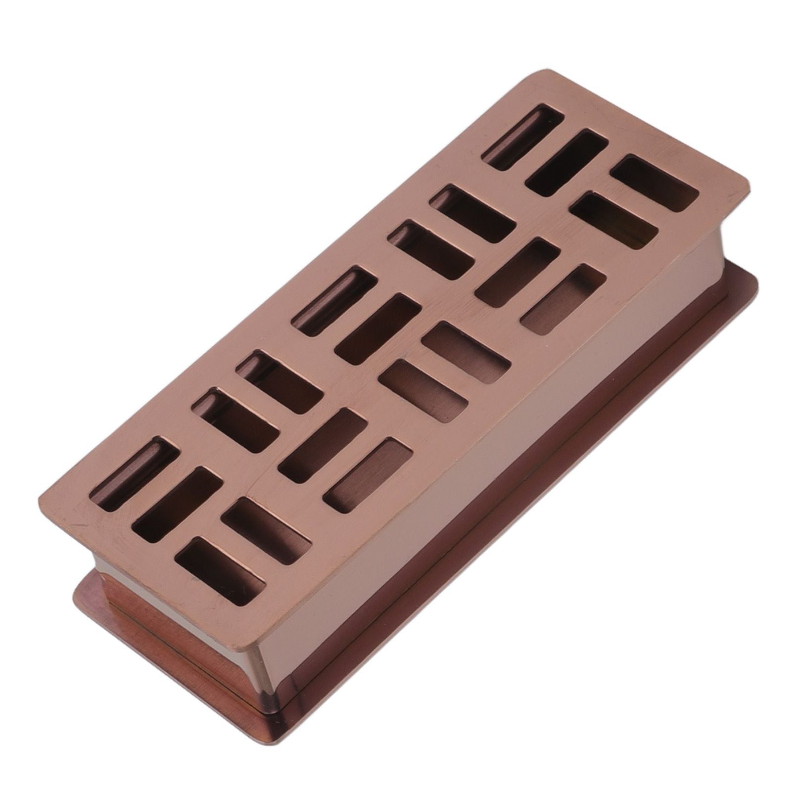 Stainless Steel Toothpick Holder Hollowed Out Rust Prevention Rectangle Toothpick Box for Restaurant Hotels V1294-YM0512-3118220282911