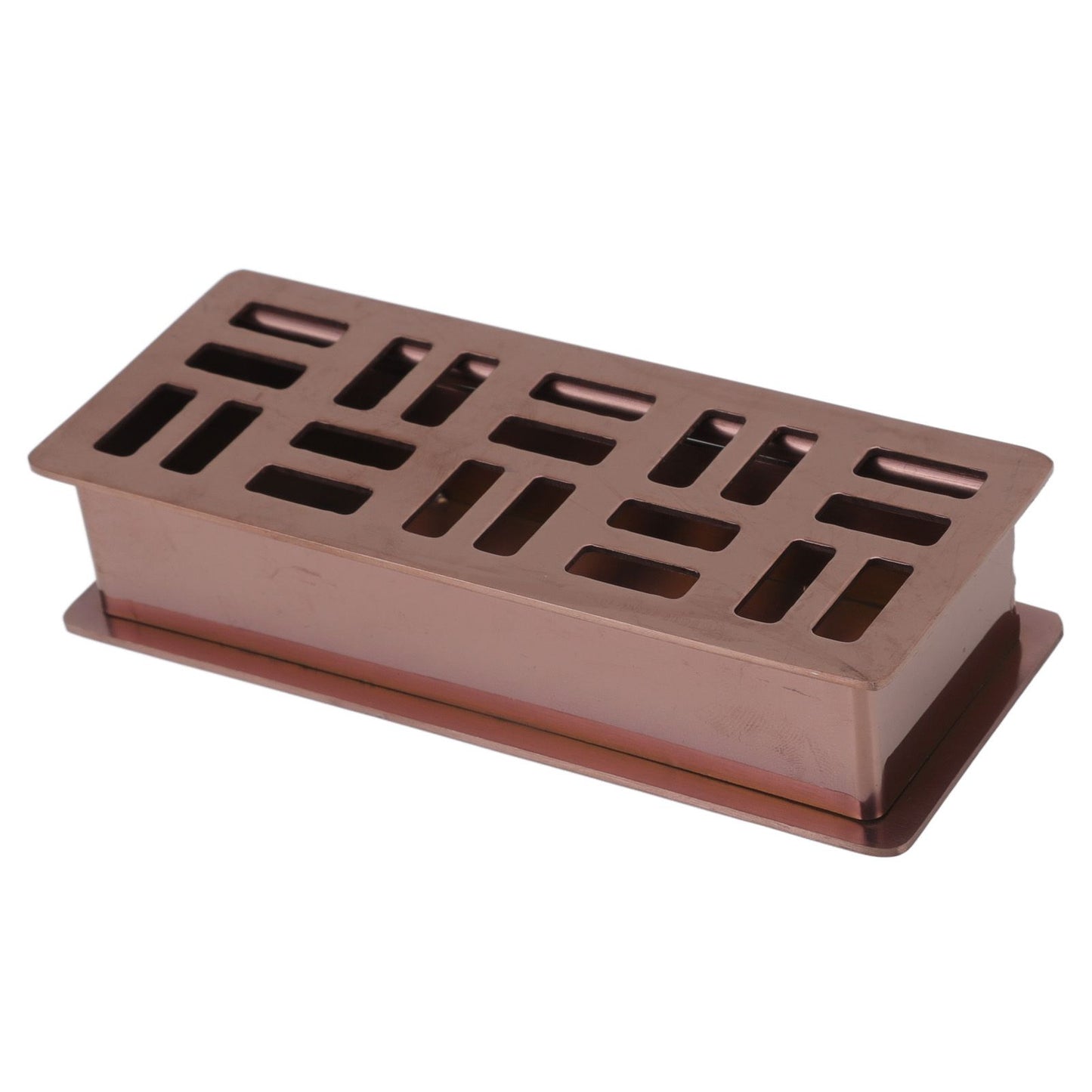 Stainless Steel Toothpick Holder Hollowed Out Rust Prevention Rectangle Toothpick Box for Restaurant Hotels V1294-YM0512-3118220282911