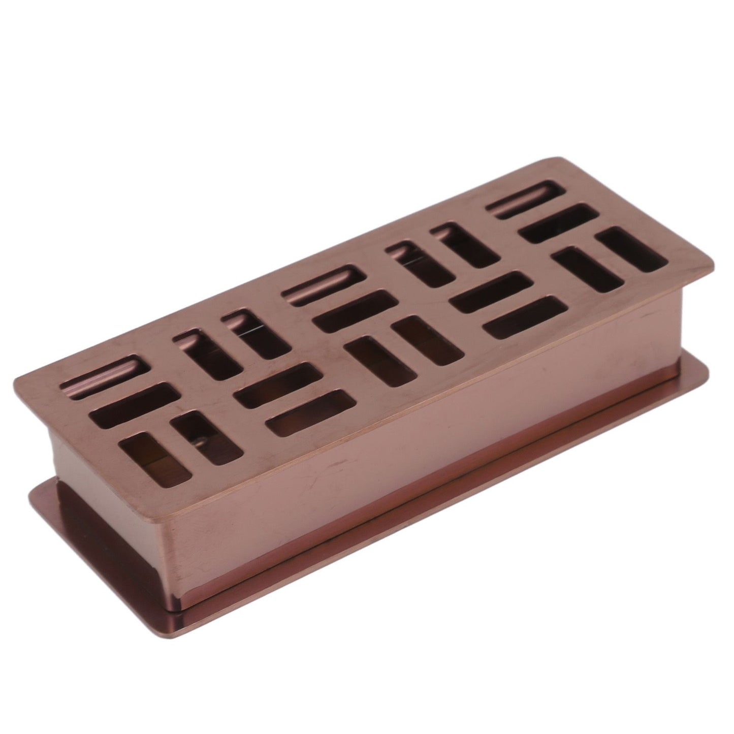 Stainless Steel Toothpick Holder Hollowed Out Rust Prevention Rectangle Toothpick Box for Restaurant Hotels V1294-YM0512-3118220282911