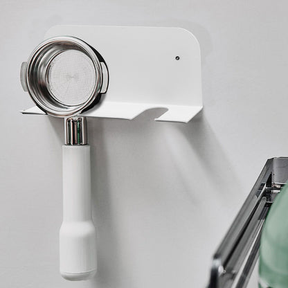 Coffee Bottomless Handle Ear Bracket Space Saving Universal Portafilter Handle Hanger with Adhesive for V1294-YM0512-3118220283111