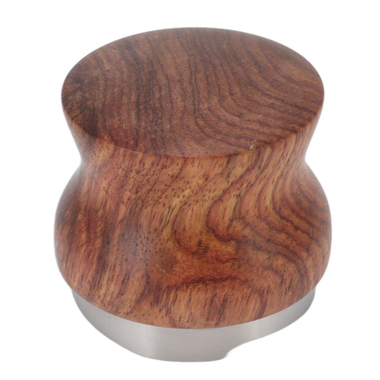 Coffee Distributor Stainless Steel Rosewood Coffee Tamper Leveler for Coffee Accessories 53mm / 2.1in V1294-YM0512-3118220283612