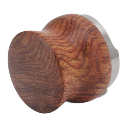 Coffee Distributor Stainless Steel Rosewood Coffee Tamper Leveler for Coffee Accessories 58mm / 2.3in V1294-YM0512-3118220283613