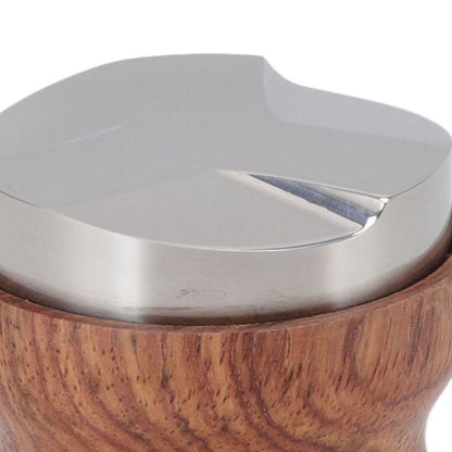 Coffee Distributor Stainless Steel Rosewood Coffee Tamper Leveler for Coffee Accessories 58mm / 2.3in V1294-YM0512-3118220283613