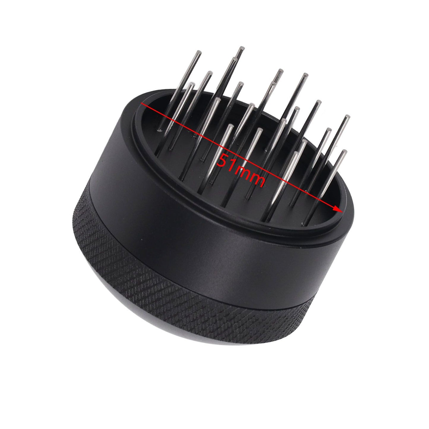Coffee Needle Distributor Rust Resistant Stainless Steel Needle Coffee Stirrer with Base for Cafes Home 51MM V1294-YM0512-3118220283911