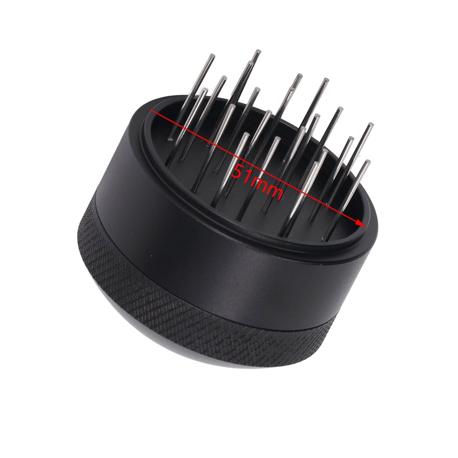 Coffee Needle Distributor Rust Resistant Stainless Steel Needle Coffee Stirrer with Base for Cafes Home 51MM V1294-YM0512-3118220283911