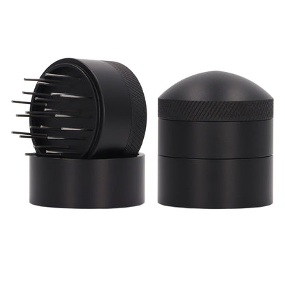 Coffee Needle Distributor Rust Resistant Stainless Steel Needle Coffee Stirrer with Base for Cafes Home 58MM V1294-YM0512-3118220283913