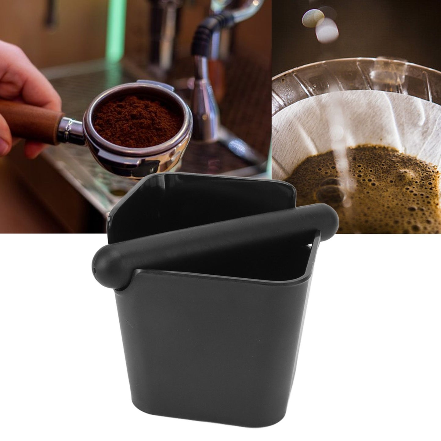 Coffee Knocking Slag Bucket Home Semi Automatic Coffee Machine Powder Grounds Box Plastic Slag Dumping V1294-YM0512-3118220284011