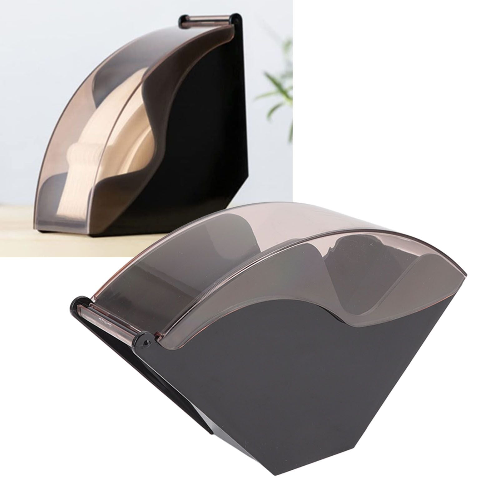 Coffee Filter Paper Storage Holder Hand Brewed Coffee Filter for V60 Fan Shaped Dustproof Box Cafe Filter V1294-YM0512-3118220284511