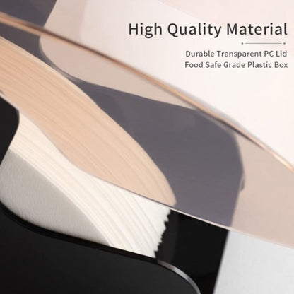 Coffee Filter Paper Storage Holder Hand Brewed Coffee Filter for V60 Fan Shaped Dustproof Box Cafe Filter V1294-YM0512-3118220284511