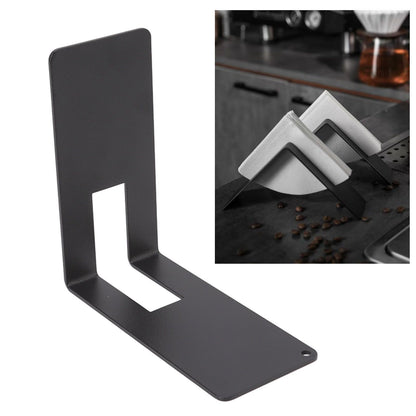 Coffee Filter Paper Holder Stainless Steel Coffee Paper Storage Container Dispenser Rack Coffee Filter Paper V1294-YM0512-3118220285011