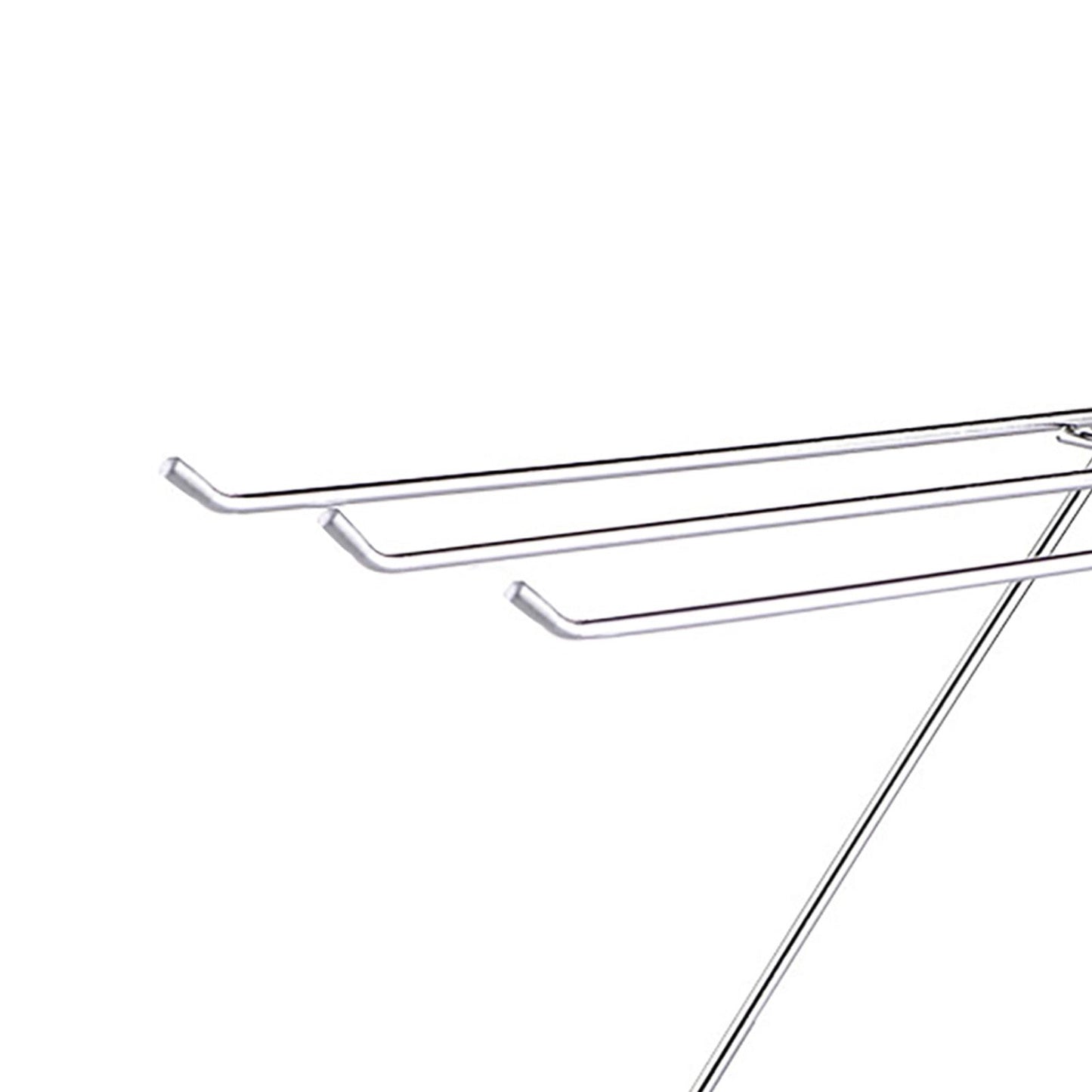 Foldable Floor Towel Holder Stainless Steel Z Shaped 3 Bars Floor Towel Rack for Bathroom Kitchen V1294-YM0512-3118220285311