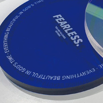 Cup Coasters Minimalist Heat Insulation Decorative Acrylic Coaster for Advertising Accessories Home Blue V1294-YM0512-3118220285412