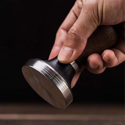 51mm Coffee Tamper Food Grade Stainless Steel Pressure Tamper with Wooden Handle for Coffee Tools V1294-YM0512-3118220285911