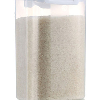Rice Storage Barrel 2KG Capacity BPA Free Airtight Cereal Container with Measuring Cup Lid for Grain Flour V1294-YM0512-3118220287911