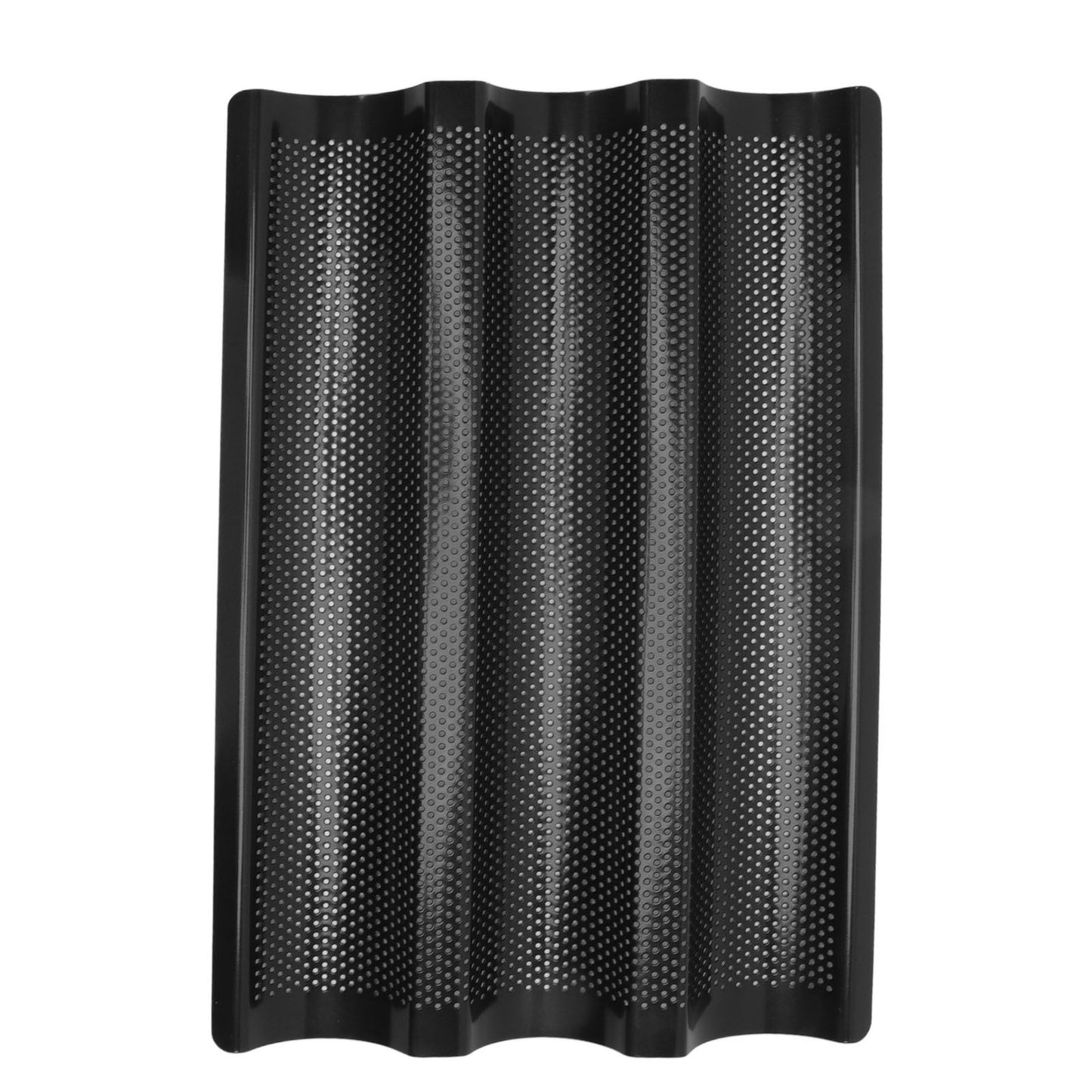 Baguette Pan Stainless Steel U Shape Uniform Heating Perforated Design French Bread Baking Pan for Home V1294-YM0512-3118220288811