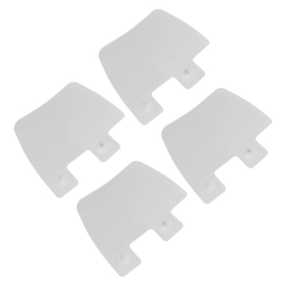 4Pcs Sink Splashing Guard Faucet Tap Mat ABS Water Catcher Draining Pad for Kitchen V1294-YM0512-3118220289011