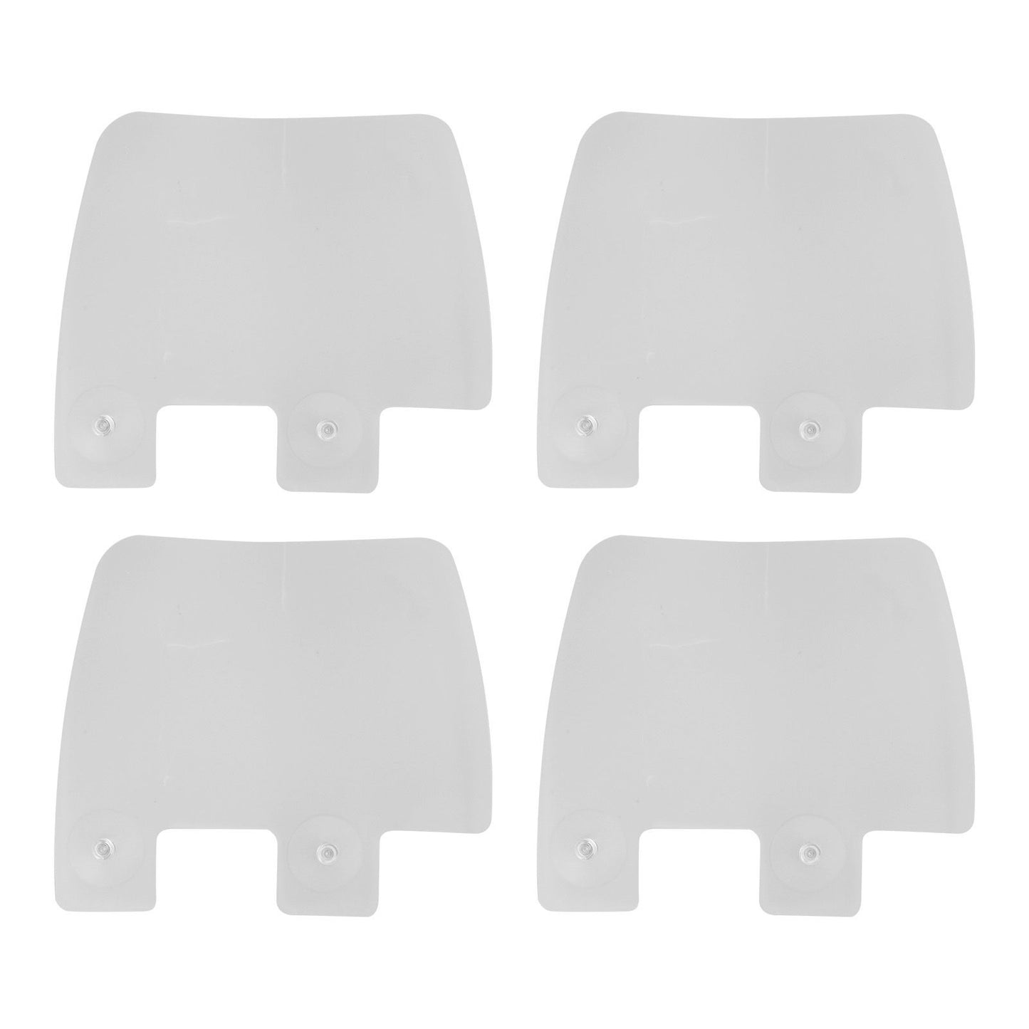 4Pcs Sink Splashing Guard Faucet Tap Mat ABS Water Catcher Draining Pad for Kitchen V1294-YM0512-3118220289011