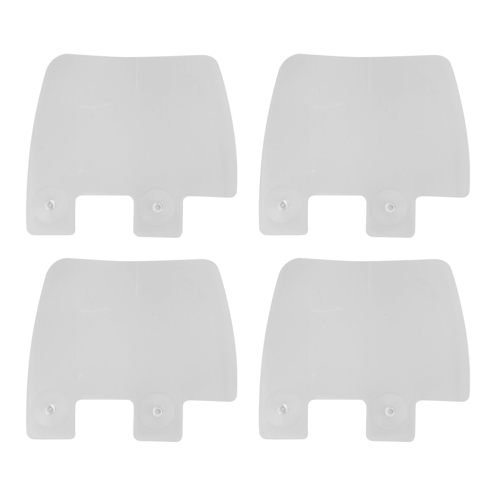 4Pcs Sink Splashing Guard Faucet Tap Mat ABS Water Catcher Draining Pad for Kitchen V1294-YM0512-3118220289011