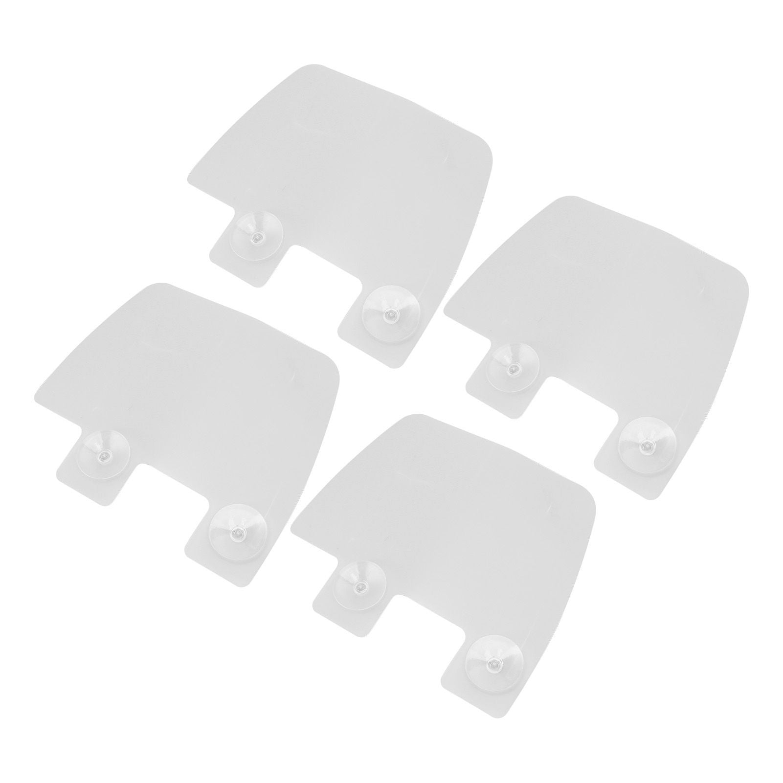 4Pcs Sink Splashing Guard Faucet Tap Mat ABS Water Catcher Draining Pad for Kitchen V1294-YM0512-3118220289011