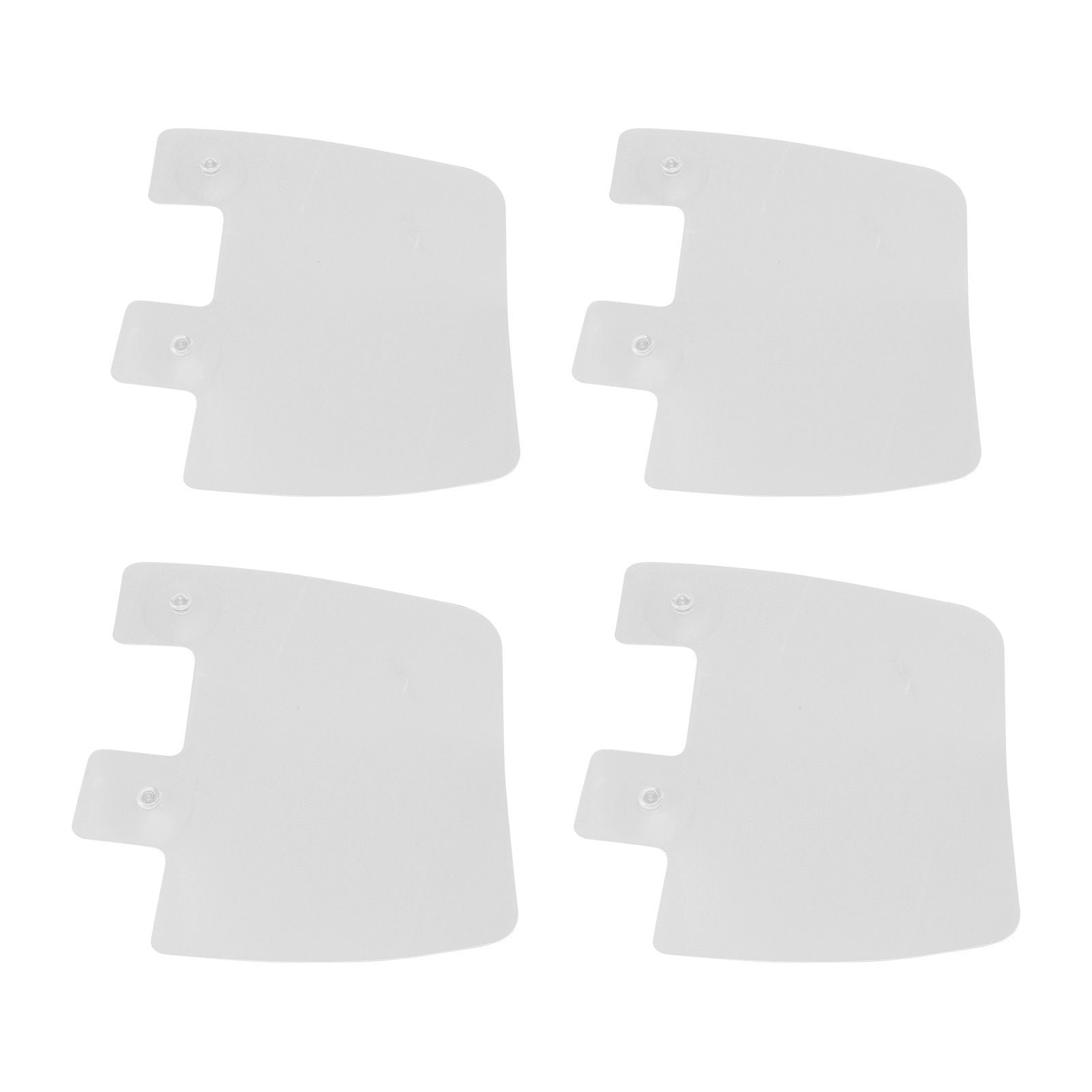 4Pcs Sink Splashing Guard Faucet Tap Mat ABS Water Catcher Draining Pad for Kitchen V1294-YM0512-3118220289011