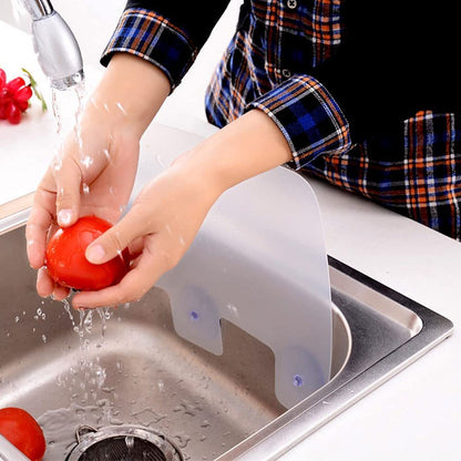 4Pcs Sink Splashing Guard Faucet Tap Mat ABS Water Catcher Draining Pad for Kitchen V1294-YM0512-3118220289011