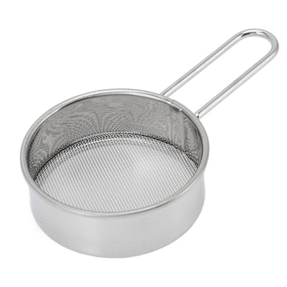 Flour Sieve Strainer 304 Stainless Steel Lightweight Easy Cleaning Ergonomic Handle Mesh Round Sifter for V1294-YM0512-3118220289111