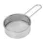 Flour Sieve Strainer 304 Stainless Steel Lightweight Easy Cleaning Ergonomic Handle Mesh Round Sifter for V1294-YM0512-3118220289111