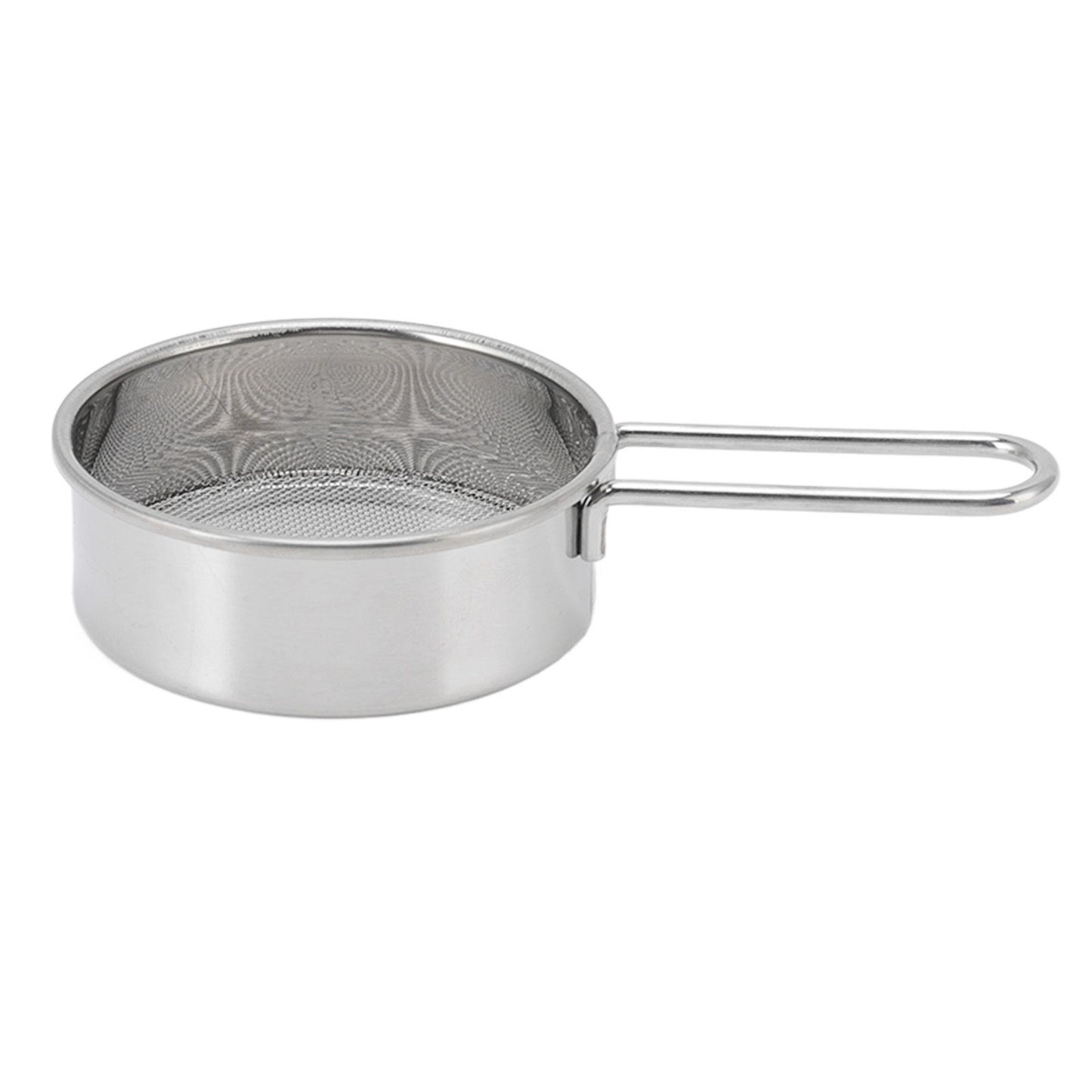 Flour Sieve Strainer 304 Stainless Steel Lightweight Easy Cleaning Ergonomic Handle Mesh Round Sifter for V1294-YM0512-3118220289111