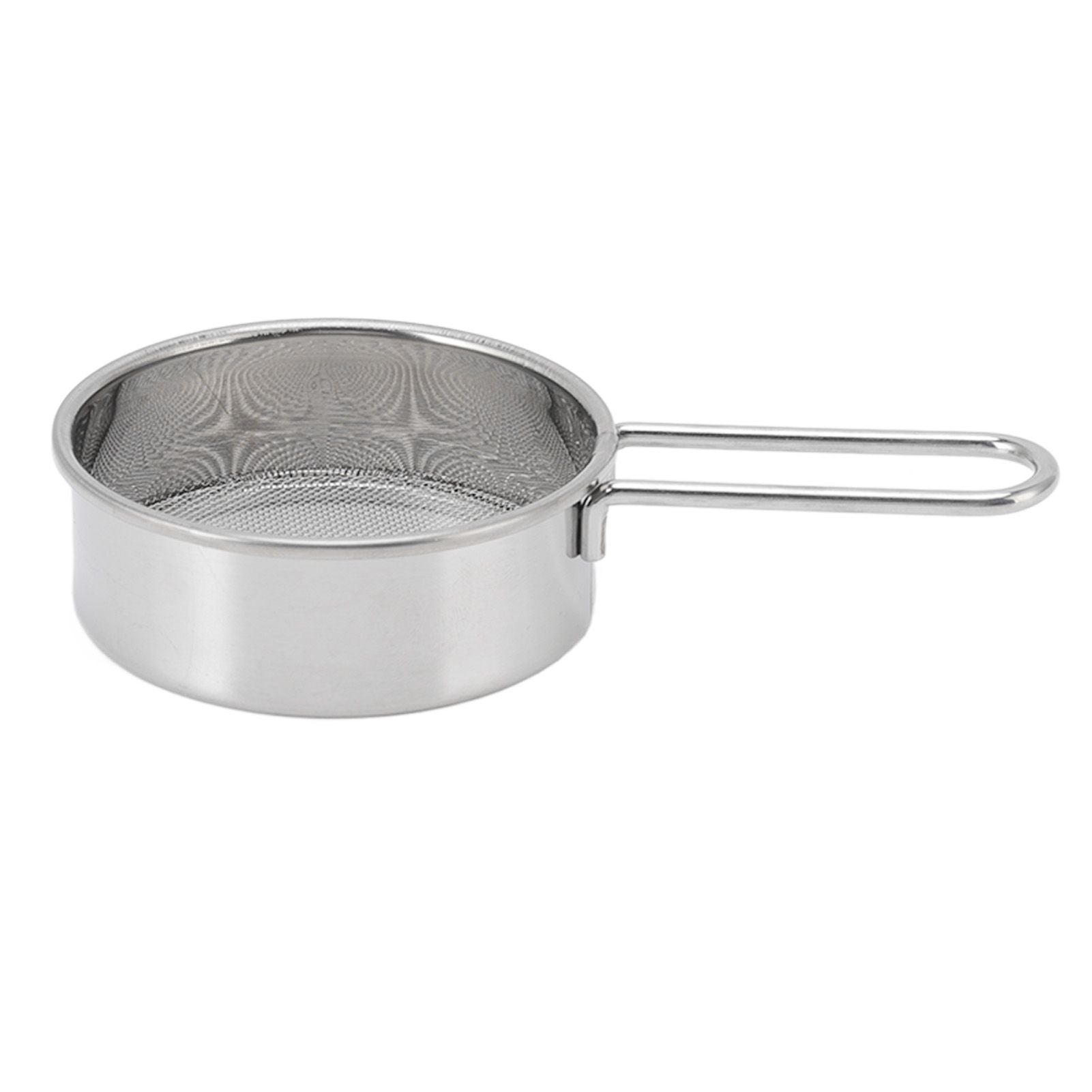 Flour Sieve Strainer 304 Stainless Steel Lightweight Easy Cleaning Ergonomic Handle Mesh Round Sifter for V1294-YM0512-3118220289111