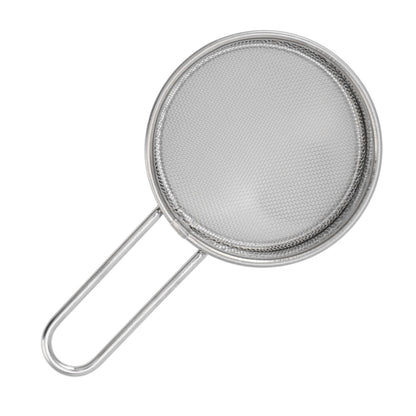 Flour Sieve Strainer 304 Stainless Steel Lightweight Easy Cleaning Ergonomic Handle Mesh Round Sifter for V1294-YM0512-3118220289111