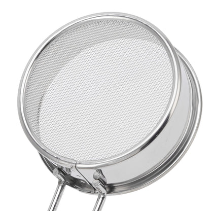 Flour Sieve Strainer 304 Stainless Steel Lightweight Easy Cleaning Ergonomic Handle Mesh Round Sifter for V1294-YM0512-3118220289111