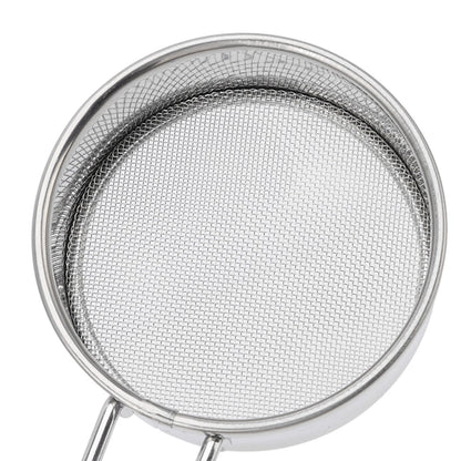 Flour Sieve Strainer 304 Stainless Steel Lightweight Easy Cleaning Ergonomic Handle Mesh Round Sifter for V1294-YM0512-3118220289111
