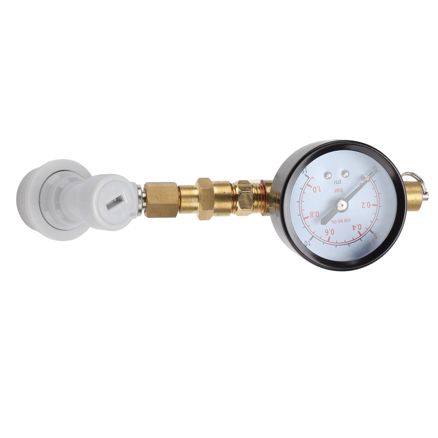 Beer Brew Adjustable Pressure Relief Valve Cola Keg Pressure Gauge Beer Keg Regulator 0-15PSI V1294-YM0512-3118220289611