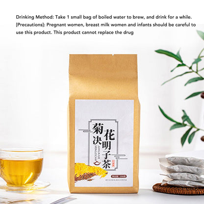 Chrysanthemum Cassia Seed Tea Bags 30 Count 150g Individual Package Herbal Tea Bags for Liver V1294-YM0512-3118220289711