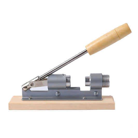 Pecan Nut Cracker Mechanical Regulable Design Wood Stainless Steel Walnut Plier Opener Tool V1294-YM0512-3118220290511