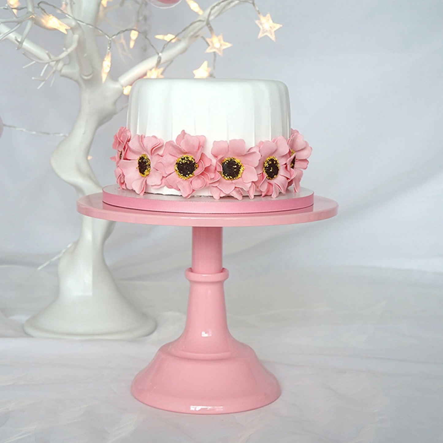 Cake Stand Minimalist Stable Decorative Multi Functional Cake Tray Holder for Cupcake Dessert Fruit Pink S V1294-YM0512-3118220291911