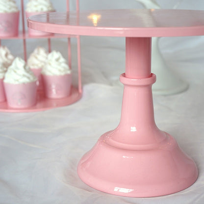 Cake Stand Minimalist Stable Decorative Multi Functional Cake Tray Holder for Cupcake Dessert Fruit Pink S V1294-YM0512-3118220291911