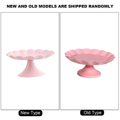 Cake Stand Minimalist Stable Decorative Multi Functional Cake Tray Holder for Cupcake Dessert Fruit Pink S V1294-YM0512-3118220291911