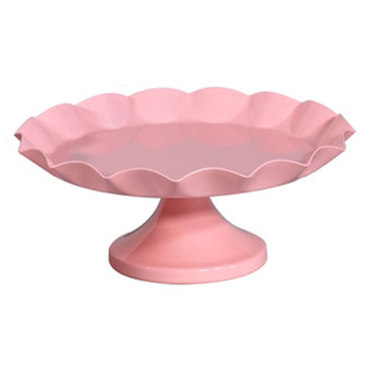 Cake Stand Minimalist Stable Decorative Multi Functional Cake Tray Holder for Cupcake Dessert Fruit Pink M V1294-YM0512-3118220291912