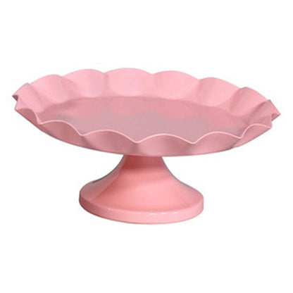 Cake Stand Minimalist Stable Decorative Multi Functional Cake Tray Holder for Cupcake Dessert Fruit Pink M V1294-YM0512-3118220291912