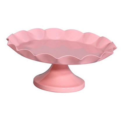 Cake Stand Minimalist Stable Decorative Multi Functional Cake Tray Holder for Cupcake Dessert Fruit Pink M V1294-YM0512-3118220291912